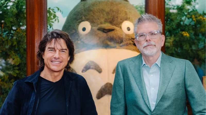 Tom Cruise Kunjungi Ghibli Museum di Jepang